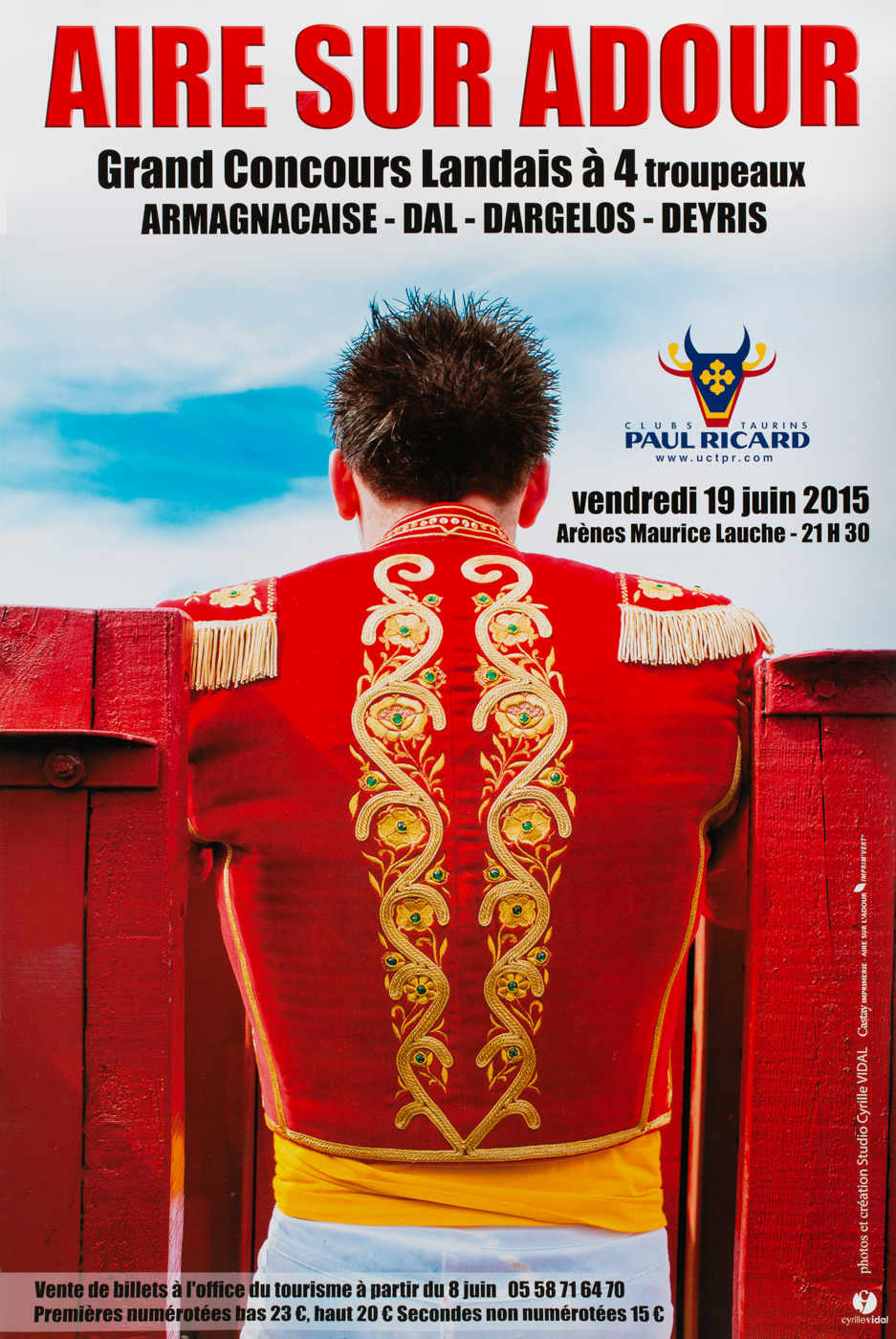 Affiches taurines Aire sur l'Adour