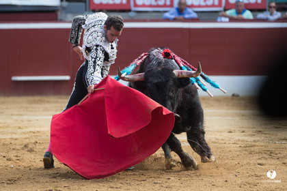 Mont-de-Marsan corrida de Dolores Aguirre pour Octavio Chacon - Pepe Moral - Juan Léal