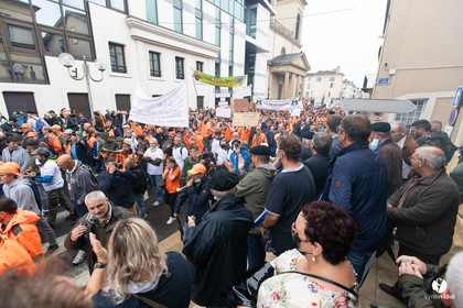 Manifestation chasses traditionnelles à Mont-de-Marsan