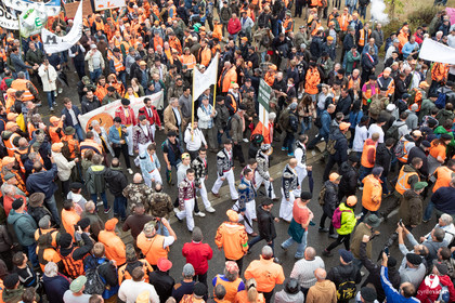Manifestation chasses traditionnelles à Mont-de-Marsan