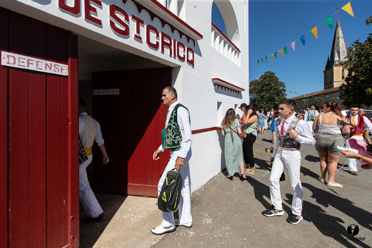 Saint-Cricq Chalosse course landaise de promotion Ganadéria Deyris Cuadrilla Jérémy Lafitte