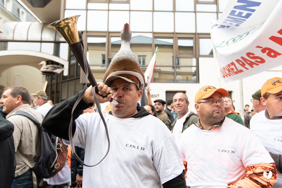 Manifestation chasses traditionnelles à Mont-de-Marsan