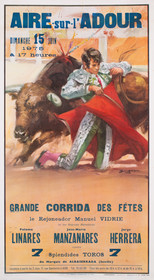 Affiches taurines Aire sur l'Adour