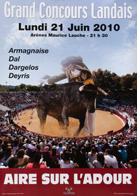 Affiches taurines Aire sur l'Adour