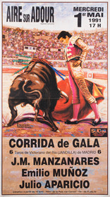 Affiches taurines Aire sur l'Adour