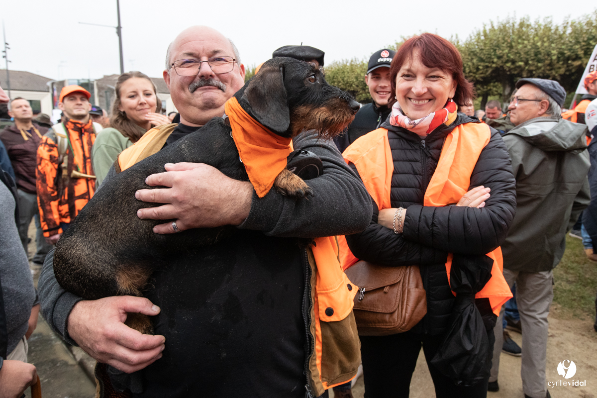 Manifestation chasses traditionnelles à Mont-de-Marsan