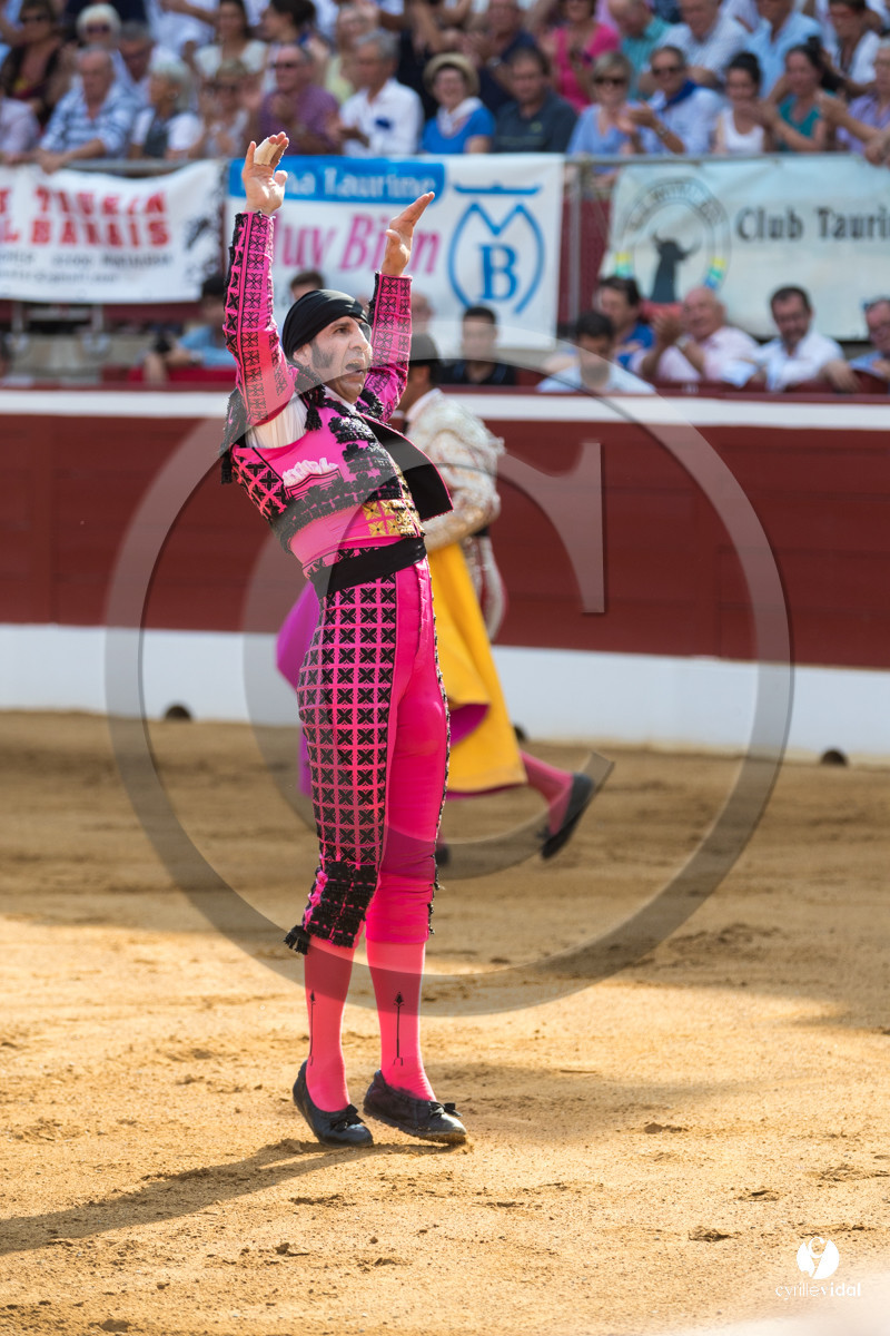 Mont-de-Marsan corrida de Jandilla pour Padilla - Talavante - Roca Rey