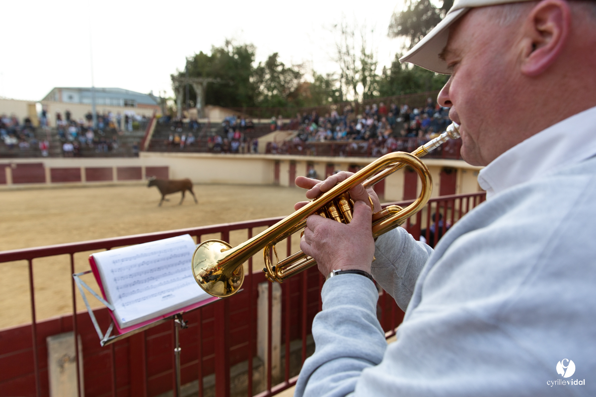 Course landaise Le Houga Ganadéria Dussau Cuadrilla Alexandre Brethes