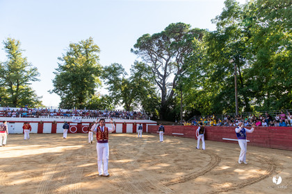 Course landaise à Panjas