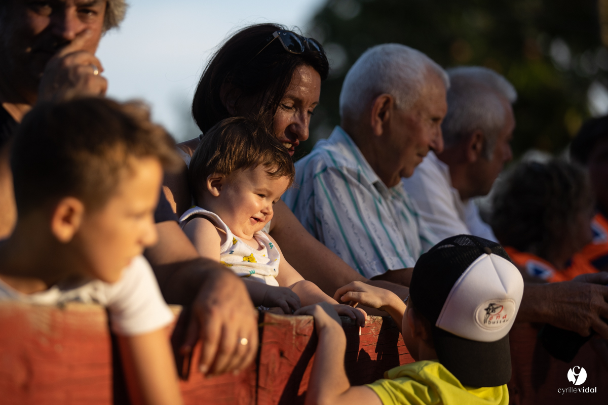 Course landaise à Panjas