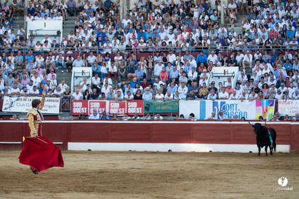 Mont-de-Marsan corrida de Dolores Aguirre pour Octavio Chacon - Pepe Moral - Juan Léal