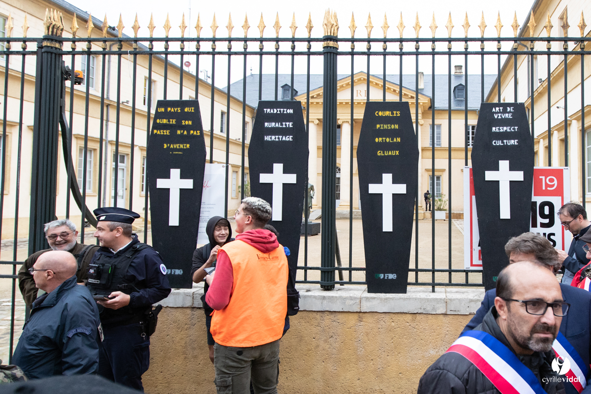 Manifestation chasses traditionnelles à Mont-de-Marsan