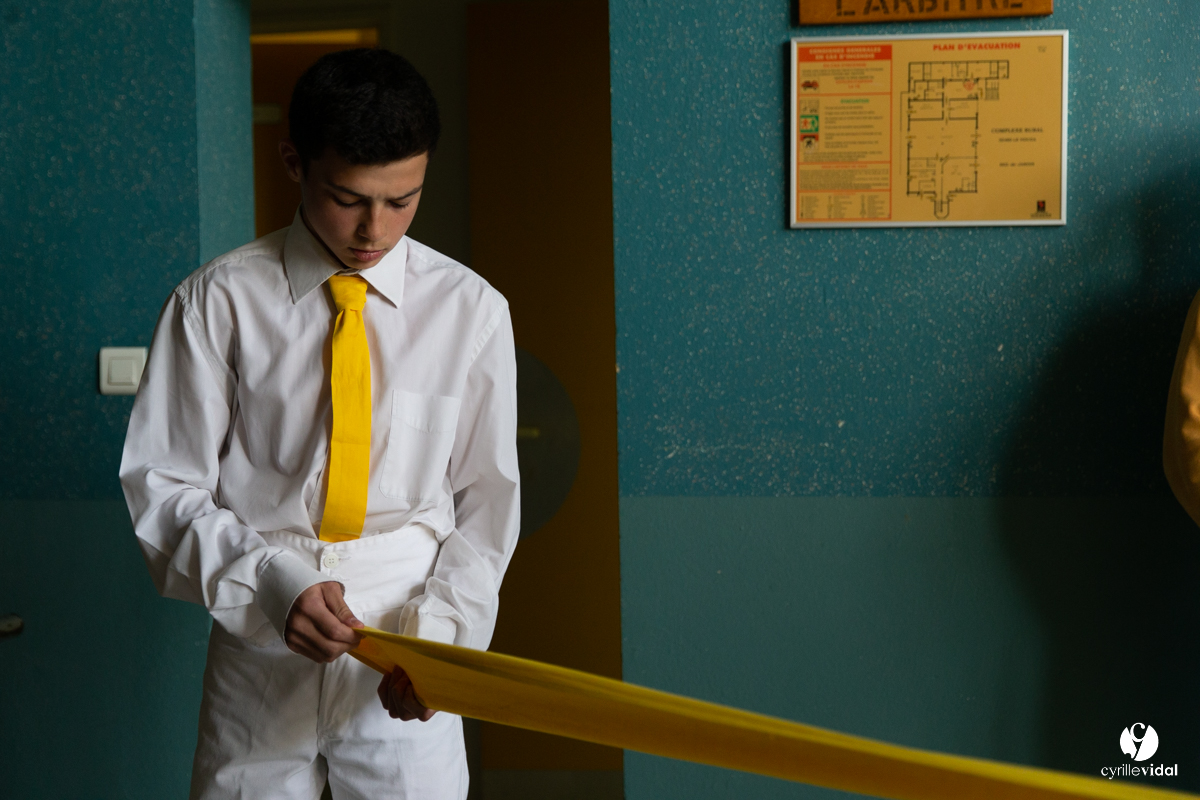 Course landaise Le Houga Ganadéria Dussau Cuadrilla Alexandre Brethes