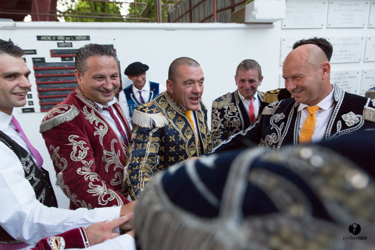 Aire sur l'Adour course landaise génération Aturine