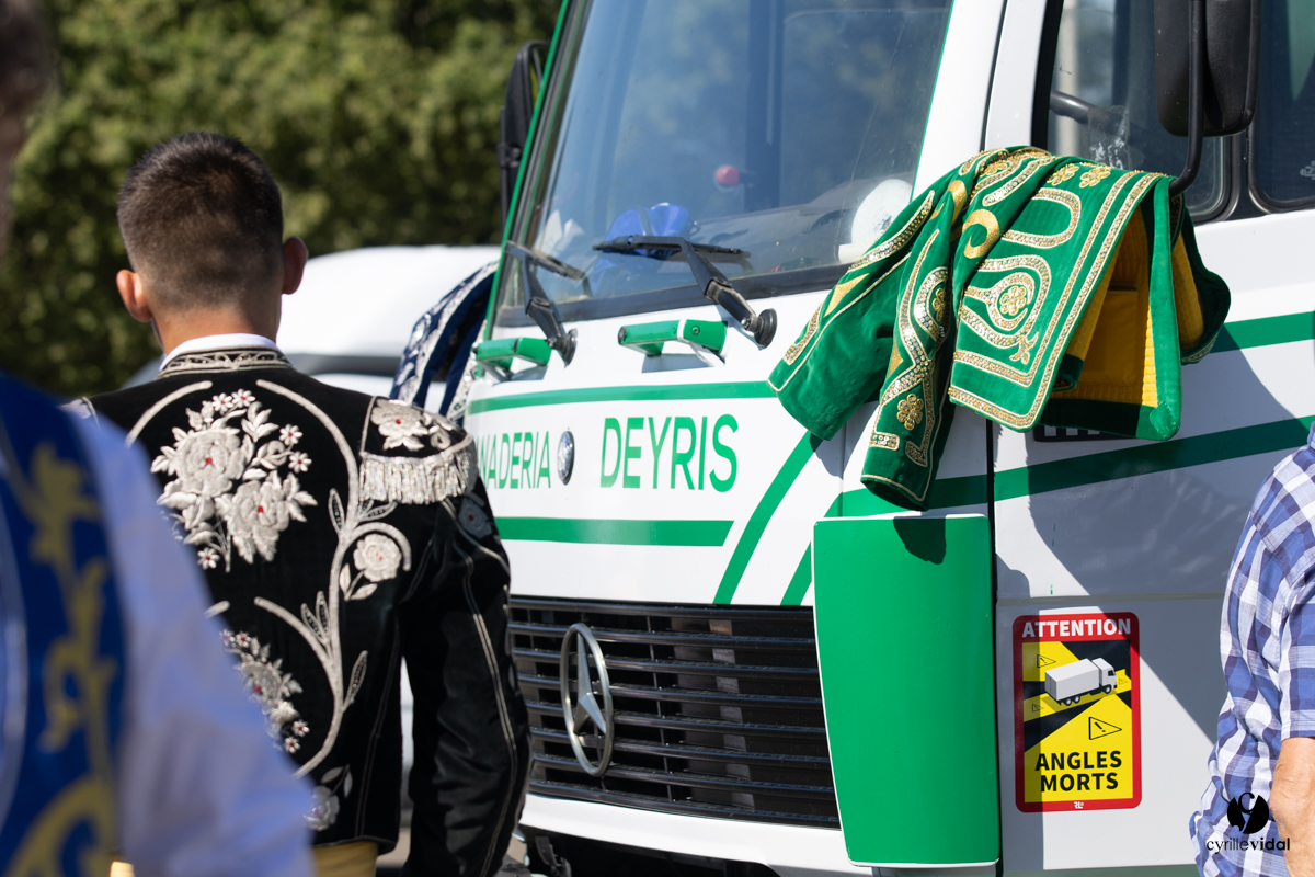 Saint-Cricq Chalosse course landaise de promotion Ganadéria Deyris Cuadrilla Jérémy Lafitte