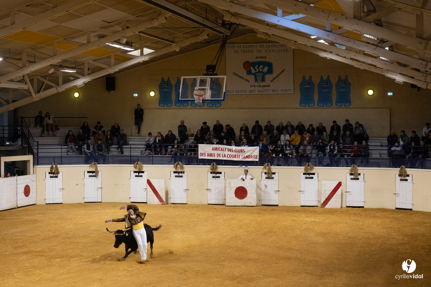 Horsarrieu course landaise du boléro d'Argent