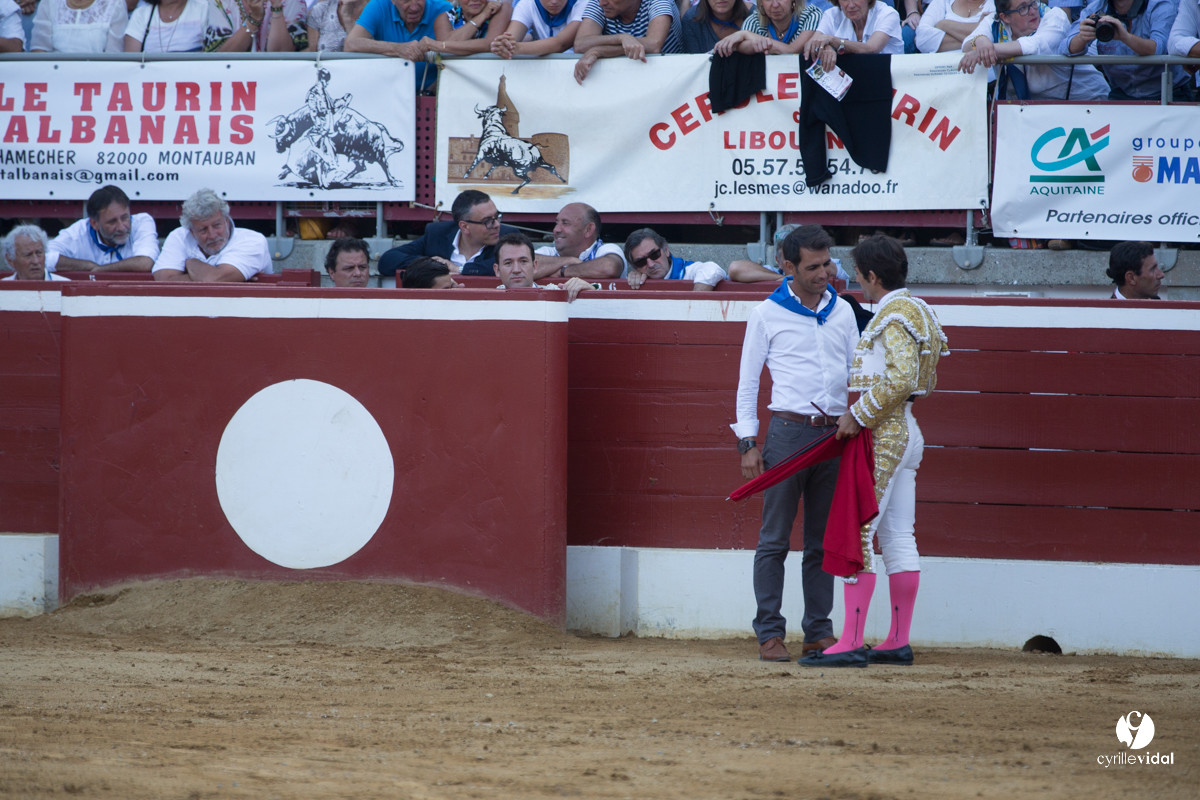 Mont-de-Marsan corrida d'Adolfo Martin