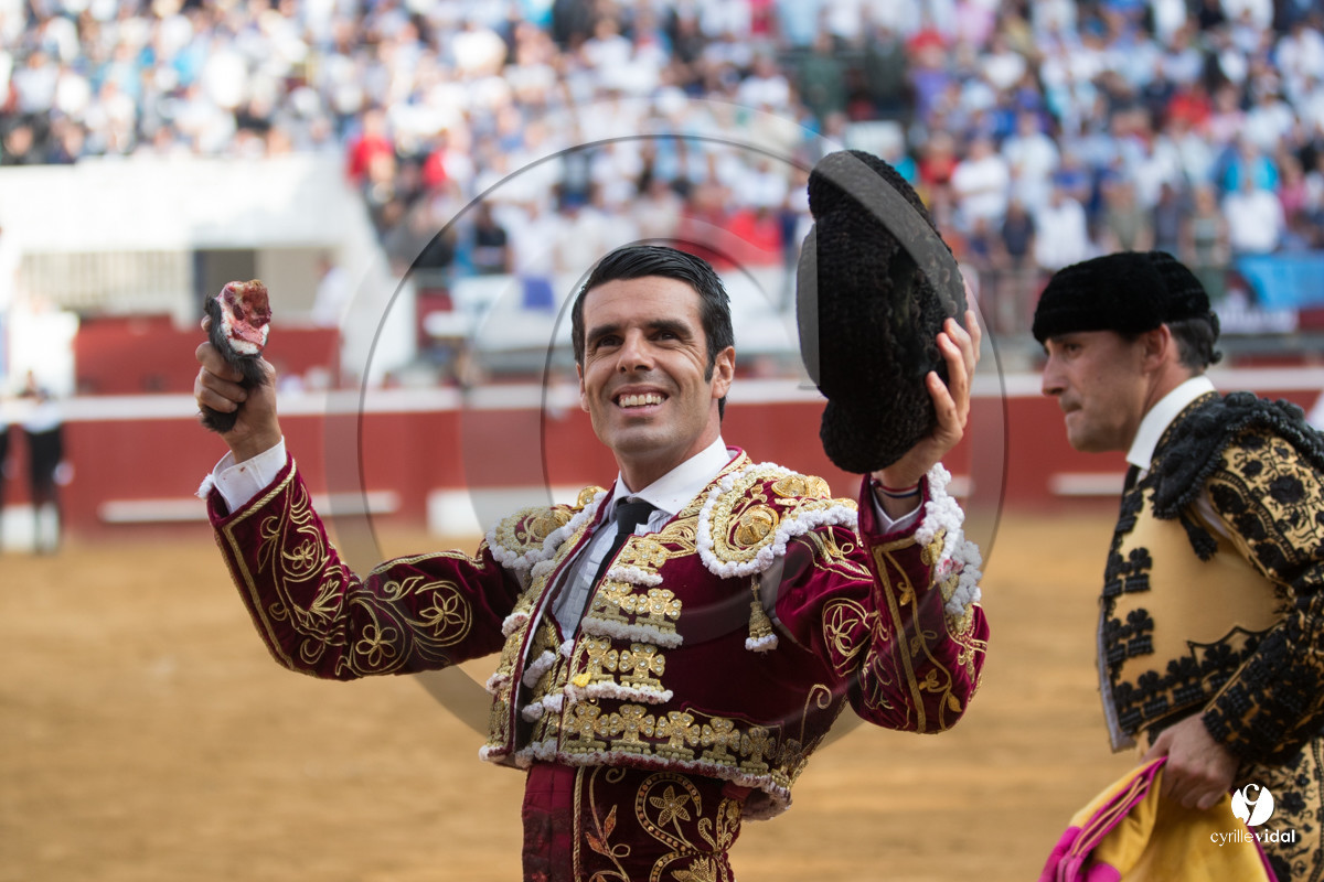 Mont-de-Marsan corrida de la Quinta pour Juan Bautista - Emilio de Justo - Thomas DUFAU
