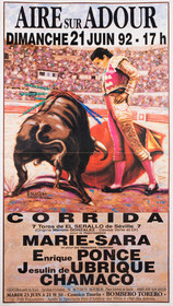 Affiches taurines Aire sur l'Adour