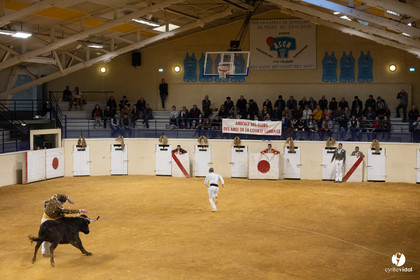 Horsarrieu course landaise du boléro d'Argent