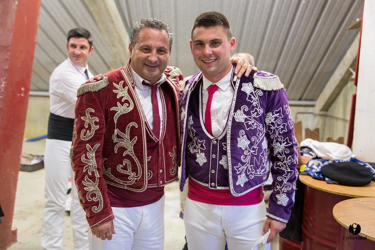 Aire sur l'Adour course landaise génération Aturine