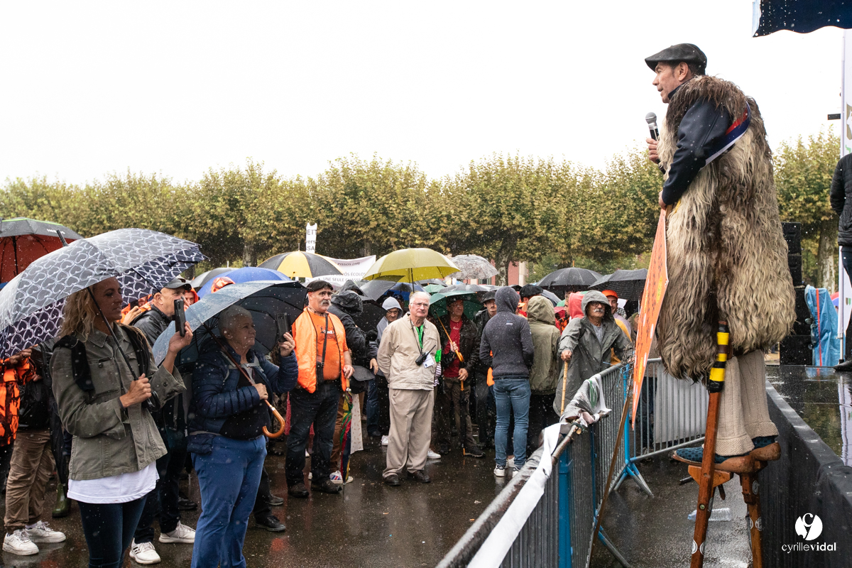Manifestation chasses traditionnelles à Mont-de-Marsan