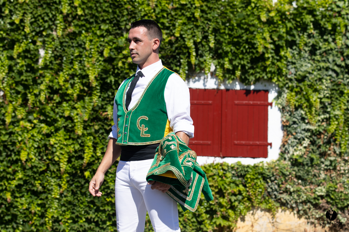 Saint-Cricq Chalosse course landaise de promotion Ganadéria Deyris Cuadrilla Jérémy Lafitte