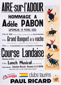 Affiches taurines Aire sur l'Adour