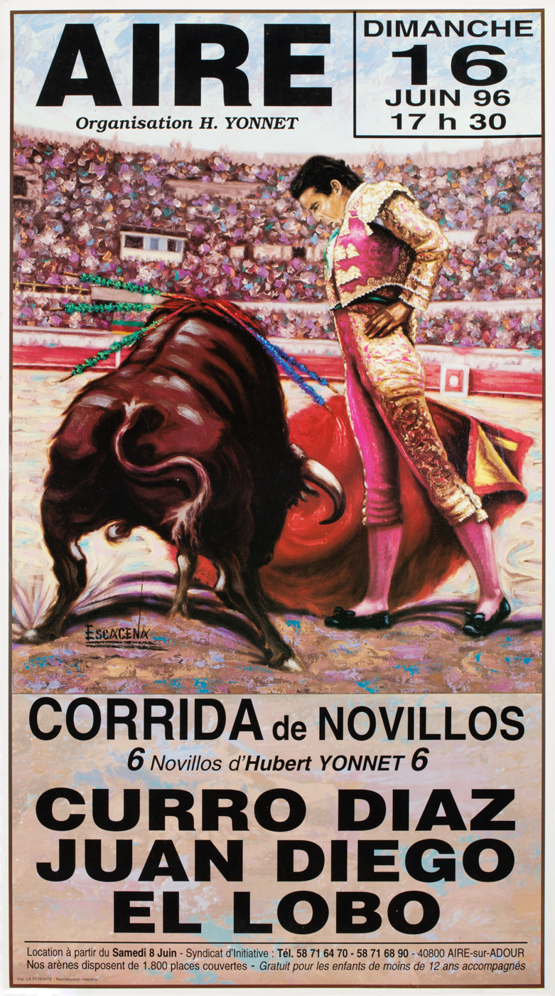 Affiches taurines Aire sur l'Adour