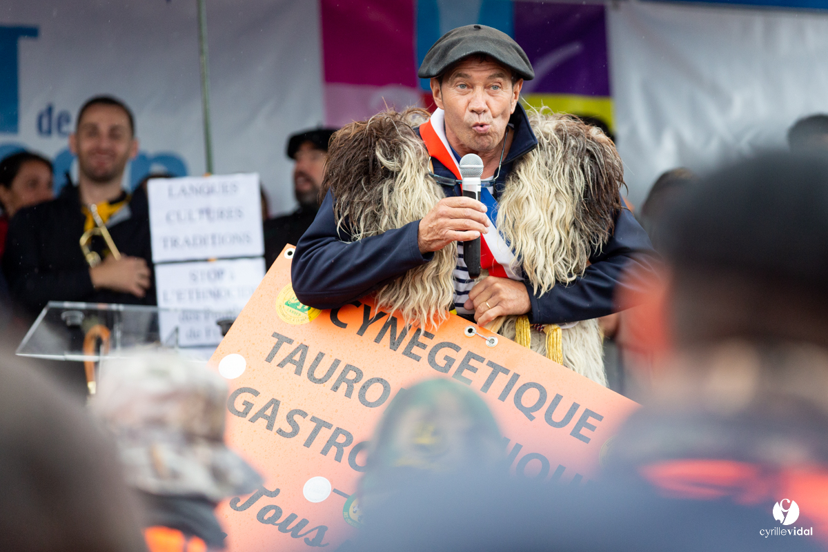 Manifestation chasses traditionnelles à Mont-de-Marsan