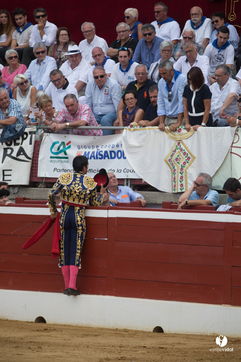 Mont-de-Marsan corrida d'Adolfo Martin