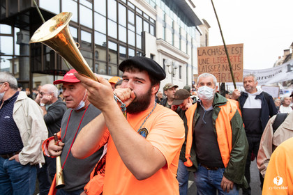 Manifestation chasses traditionnelles à Mont-de-Marsan