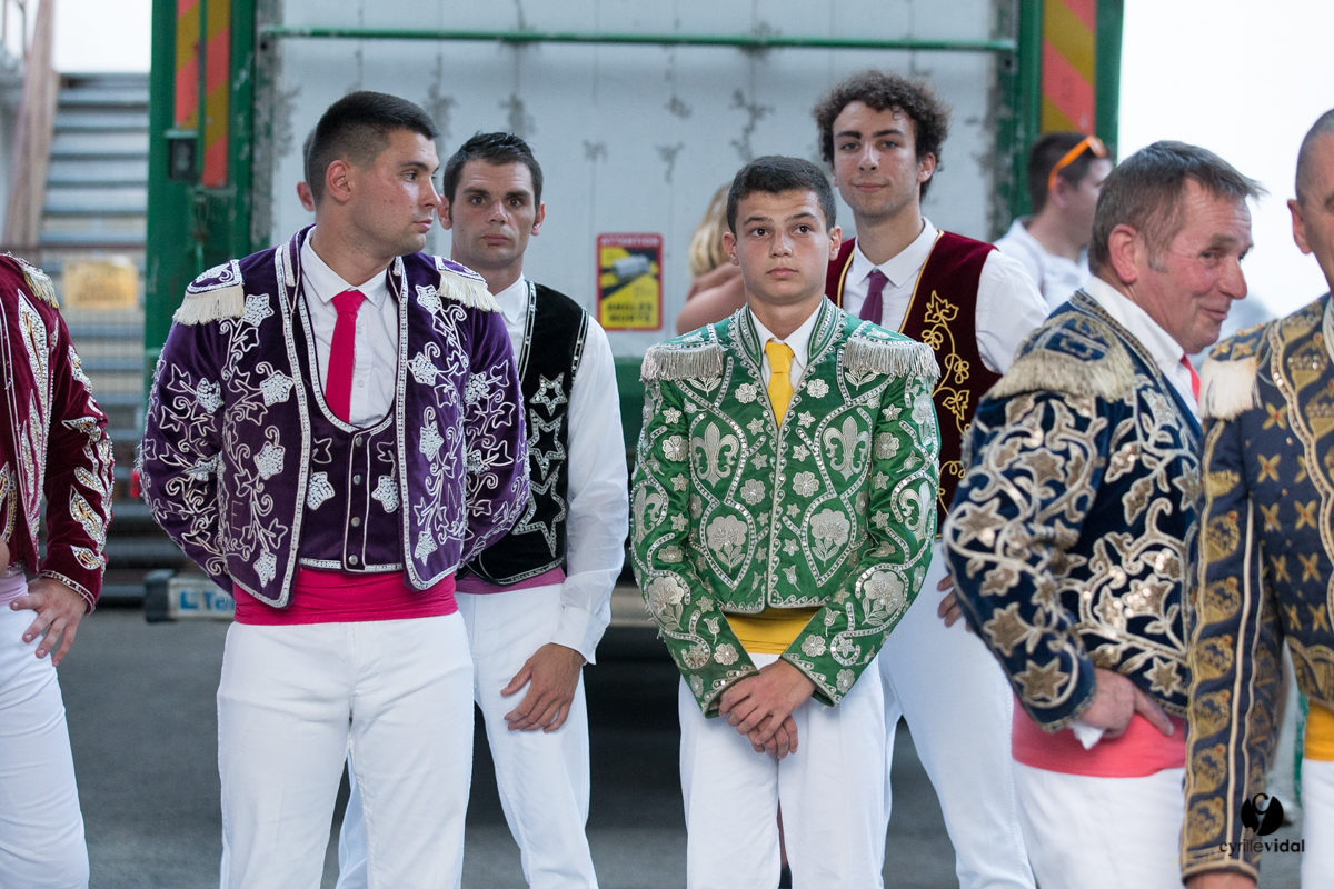 Aire sur l'Adour course landaise génération Aturine