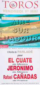 Affiches taurines Aire sur l'Adour