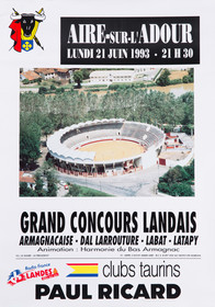 Affiches taurines Aire sur l'Adour