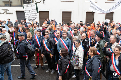 Manifestation chasses traditionnelles à Mont-de-Marsan