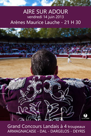 Affiches taurines Aire sur l'Adour