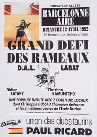 Affiches taurines Aire sur l'Adour