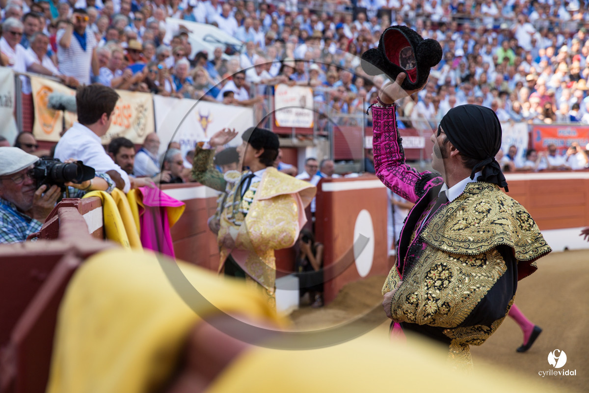 Mont-de-Marsan corrida de Jandilla pour Padilla - Talavante - Roca Rey