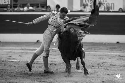 Mont-de-Marsan corrida de Dolores Aguirre pour Octavio Chacon - Pepe Moral - Juan Léal