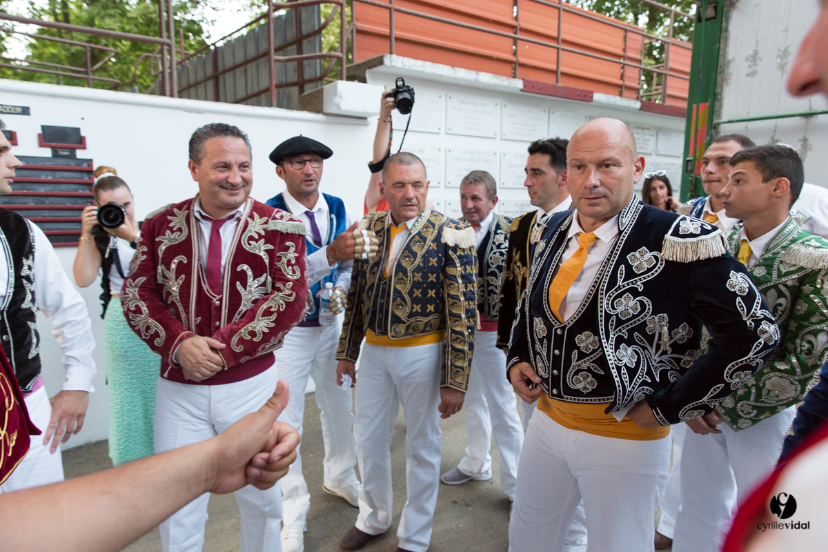 Aire sur l'Adour course landaise génération Aturine