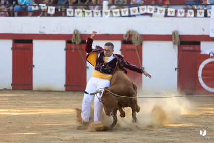 Course landaise à Panjas