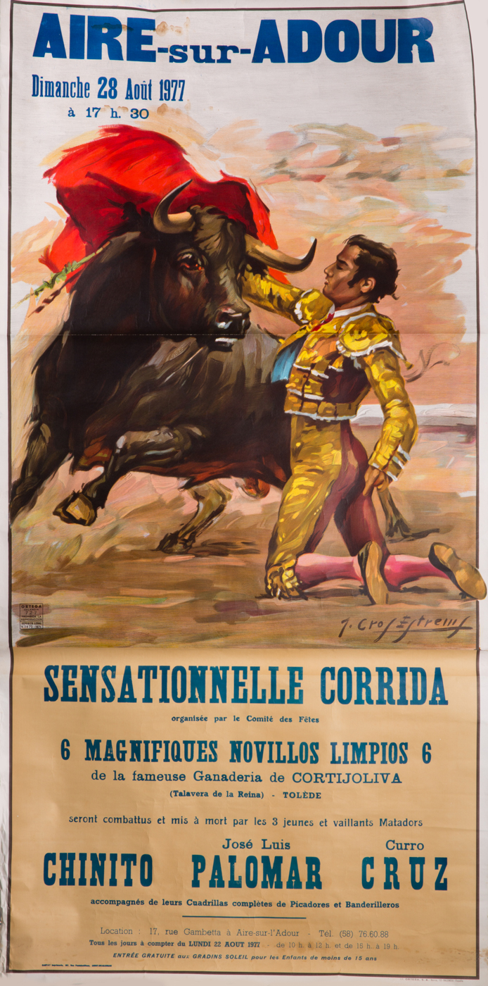Affiches taurines Aire sur l'Adour
