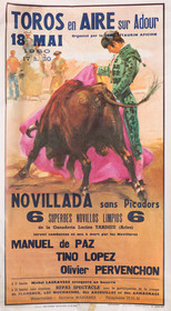 Affiches taurines Aire sur l'Adour