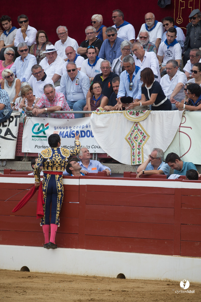 Mont-de-Marsan corrida d'Adolfo Martin