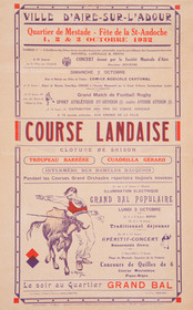 Affiches taurines Aire sur l'Adour