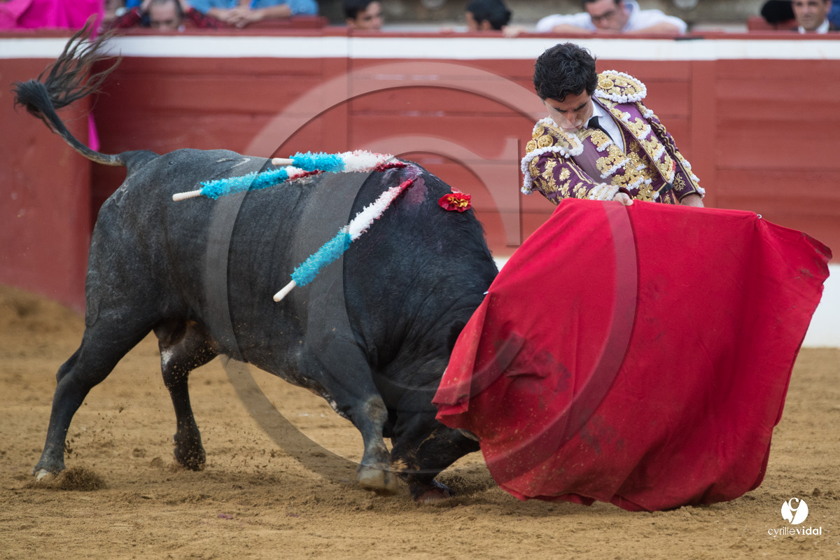 Mont-de-Marsan corrida de la Quinta pour Juan Bautista - Emilio de Justo - Thomas DUFAU