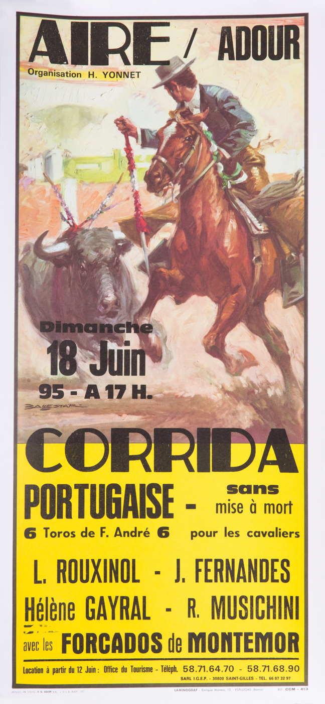 Affiches taurines Aire sur l'Adour