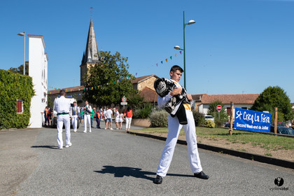 Saint-Cricq Chalosse course landaise de promotion Ganadéria Deyris Cuadrilla Jérémy Lafitte