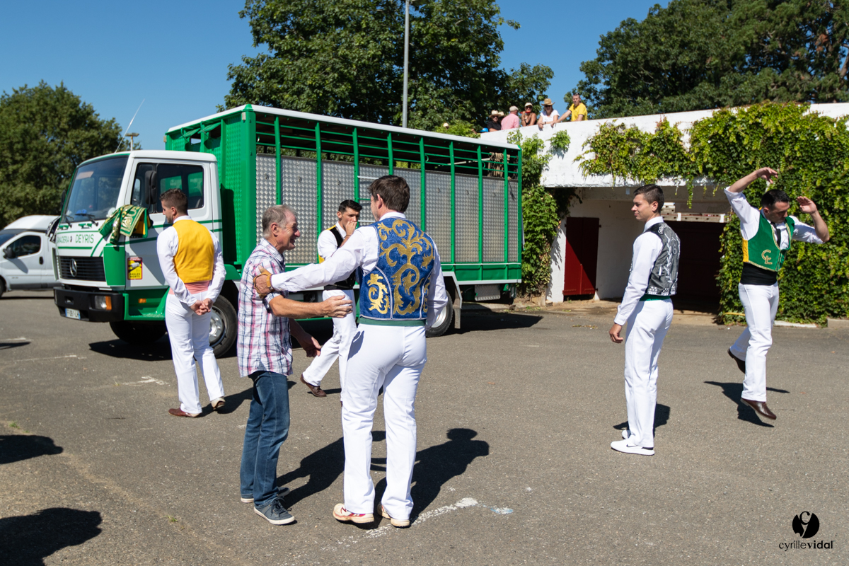 Saint-Cricq Chalosse course landaise de promotion Ganadéria Deyris Cuadrilla Jérémy Lafitte